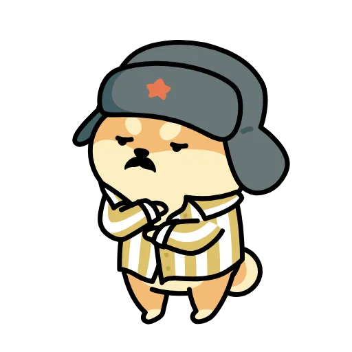 ❄️ Стикер «dogwifshapka» для Telegram