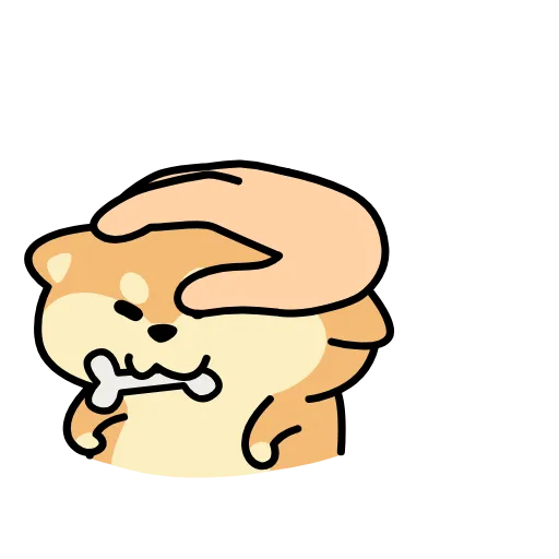 🦴 Стикер «dogwifshapka» для Telegram