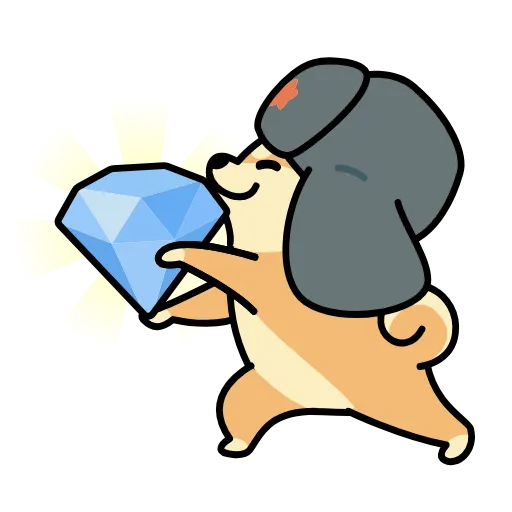💎 Стикер «dogwifshapka» для Telegram