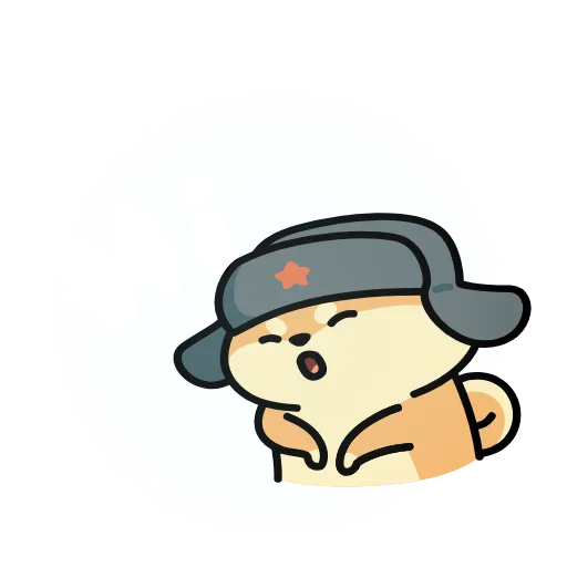 👋 Стикер «dogwifshapka» для Telegram