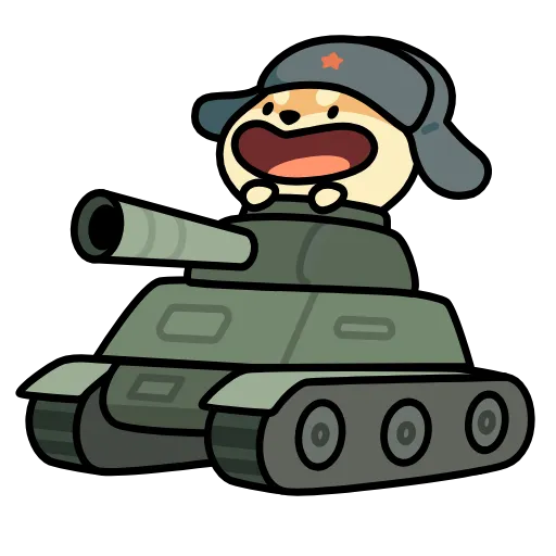 🔫 Стикер «dogwifshapka» для Telegram