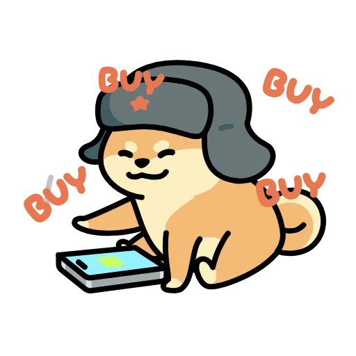 📱 Стикер «dogwifshapka» для Telegram