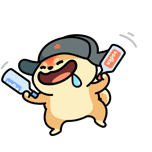 🥴 Стикер «dogwifshapka» для Telegram