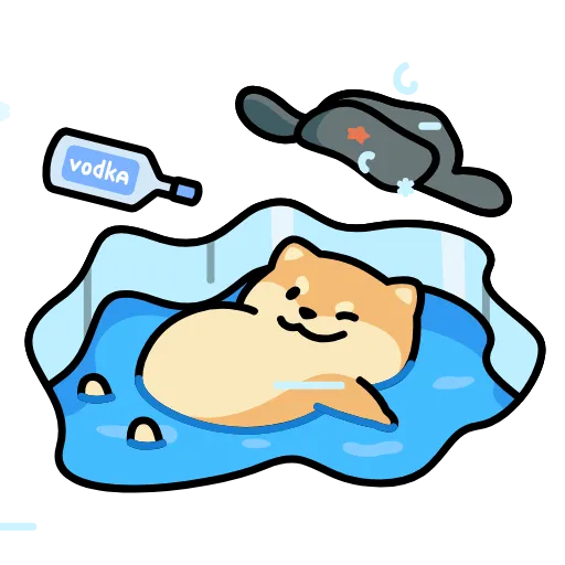 😊 Стикер «dogwifshapka» для Telegram