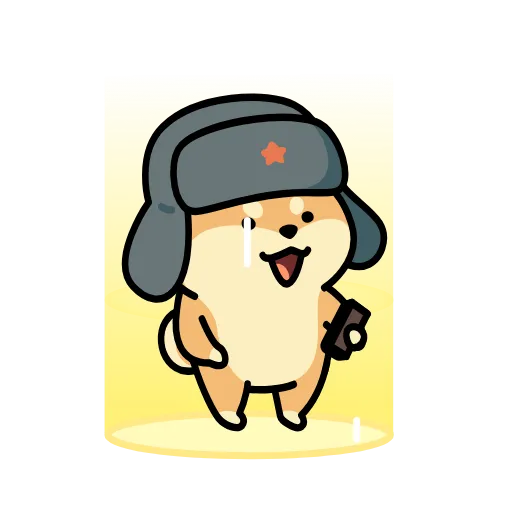 🪐 Стикер «dogwifshapka» для Telegram