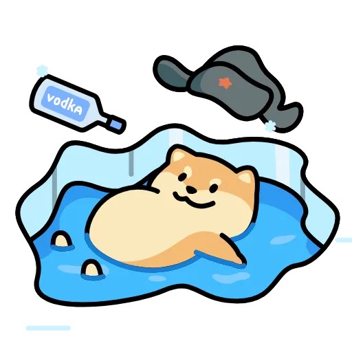 😊 Эмодзи «Dog Wif Shapka» для Telegram