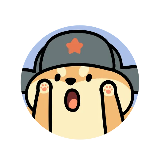👋 Эмодзи «Dog Wif Shapka» для Telegram