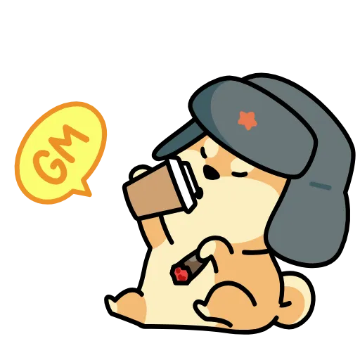 ☕️ Эмодзи «Dog Wif Shapka» для Telegram