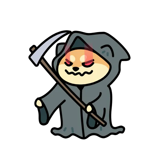 ☠️ Эмодзи «Dog Wif Shapka» для Telegram