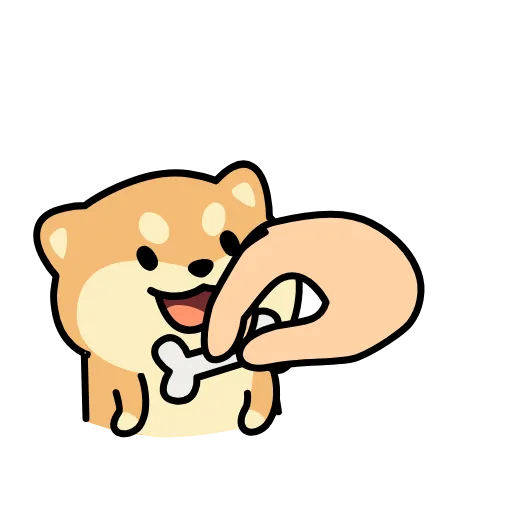 🦴 Эмодзи «Dog Wif Shapka» для Telegram