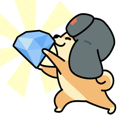 💎 Эмодзи «Dog Wif Shapka» для Telegram