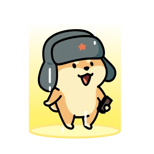 🪐 Эмодзи «Dog Wif Shapka» для Telegram