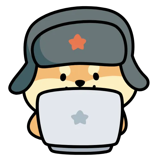 Эмодзи Dog Wif Shapka для Telegram — скачать