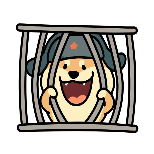 🆓 Эмодзи «Dog Wif Shapka» для Telegram