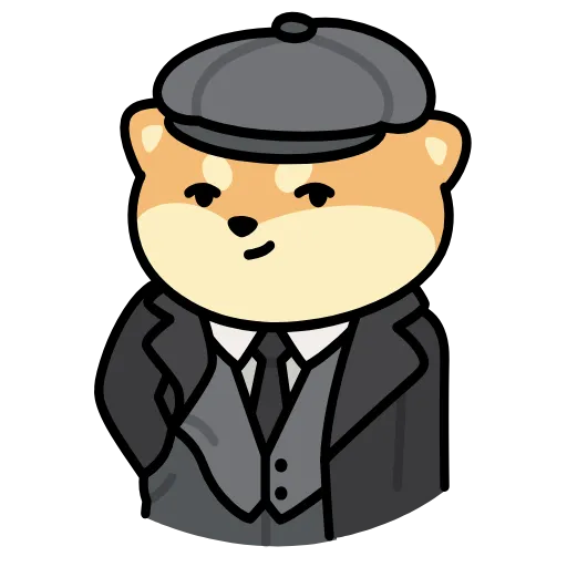 🕴 Эмодзи «Dog Wif Shapka» для Telegram