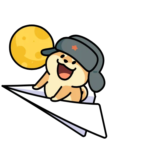 🌑 Эмодзи «Dog Wif Shapka» для Telegram