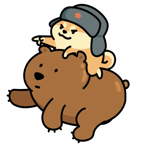 🧸 Эмодзи «Dog Wif Shapka» для Telegram