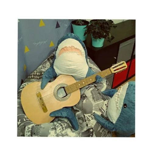 🎸 Стикер «shark» для Telegram