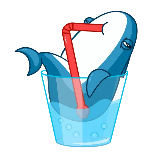 🧃 Стикер «Акулина» для Telegram