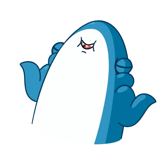 🤷‍♂ Стикер «Акулина» для Telegram