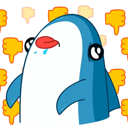 👎 Стикер «Акулина» для Telegram