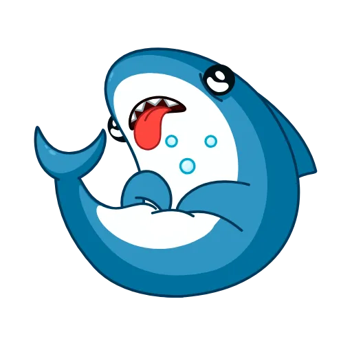 😝 Стикер «Акулина» для Telegram