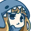 ⭐ Эмодзи «SHARK GIRL» для Telegram