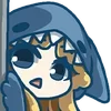 ⭐ Эмодзи «SHARK GIRL» для Telegram