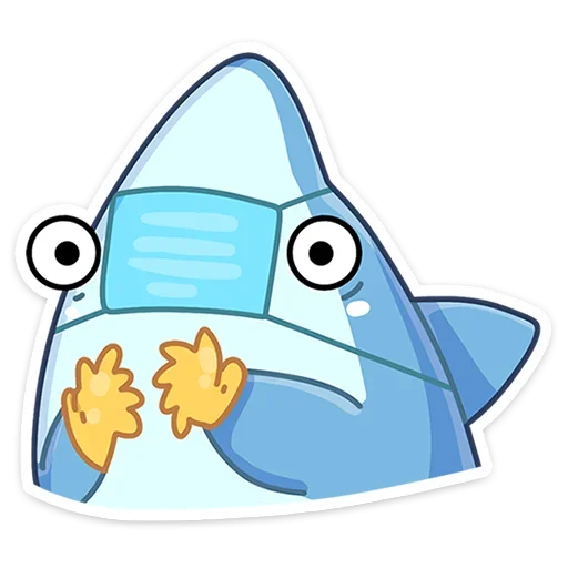 😷 Стикер «Шарки» для Telegram