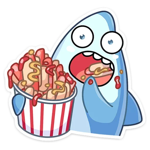 🍿 Стикер «Шарки» для Telegram