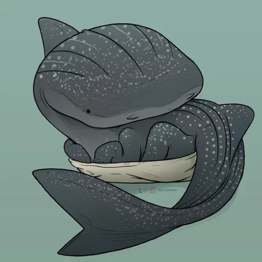 Стикерпак Shark pups для Telegram — скачать