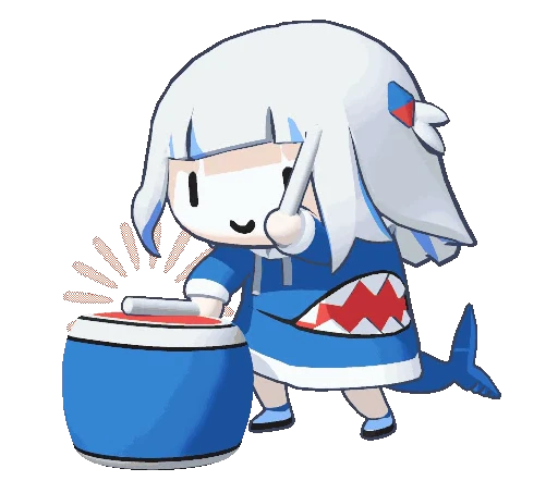 Стикерпак sharkstickers для Telegram — скачать