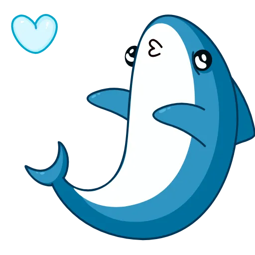 😘 Стикер «Акула» для Telegram