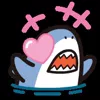 😍 Эмодзи «small sharky» для Telegram