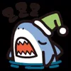 😴 Эмодзи «small sharky» для Telegram