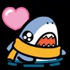 ❤️ Эмодзи «small sharky» для Telegram