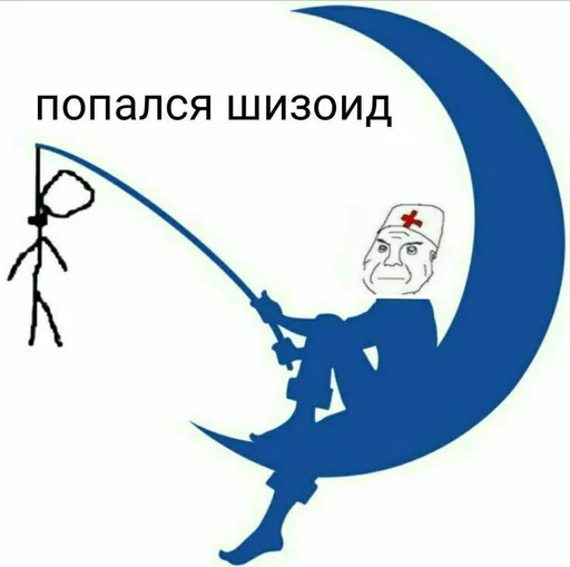 🙂 Стикер «штангенциркуль» для Telegram