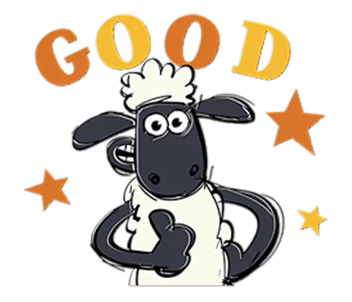 Стикерпак Shaun the Sheep для Telegram — скачать