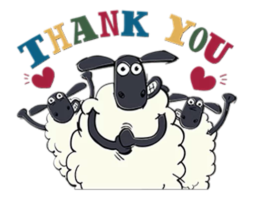 🙌 Стикер «Shaun the Sheep» для Telegram