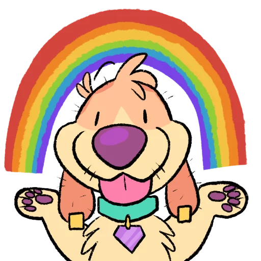 🌈 Стикер «Andry» для Telegram