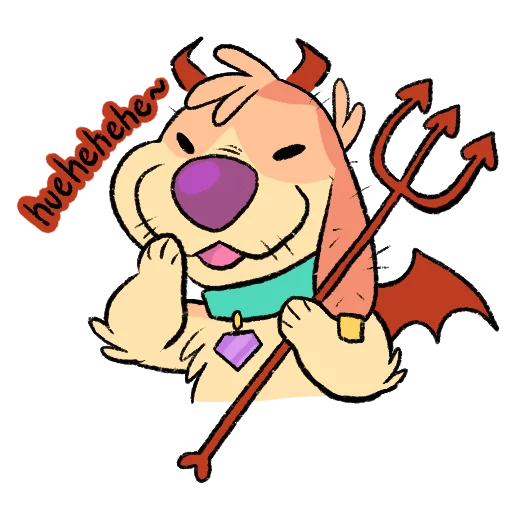 😈 Стикер «Andry» для Telegram