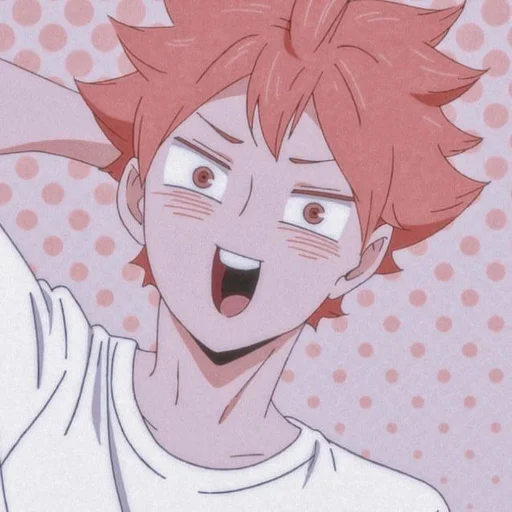 🍊 Стикер «HINATA SHOYO» для Telegram