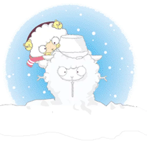 ⛄ Стикер «Sheep_PaK» для Telegram