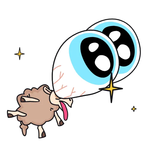 ⭐ Стикер «Бе-бе-безумие» для Telegram