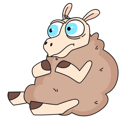 ⭐ Стикер «Бе-бе-безумие» для Telegram