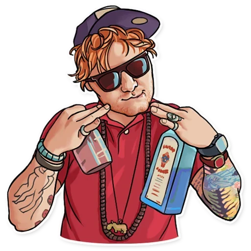 🍸 Стикер «Sheeran Club» для Telegram