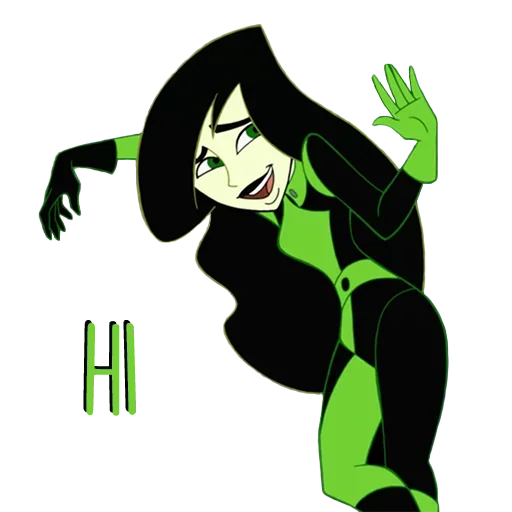 Стикерпак Shego Kim Possible для Telegram — скачать
