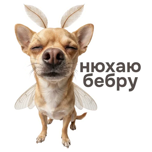 👃 Стикер «shenok_motylek» для Telegram