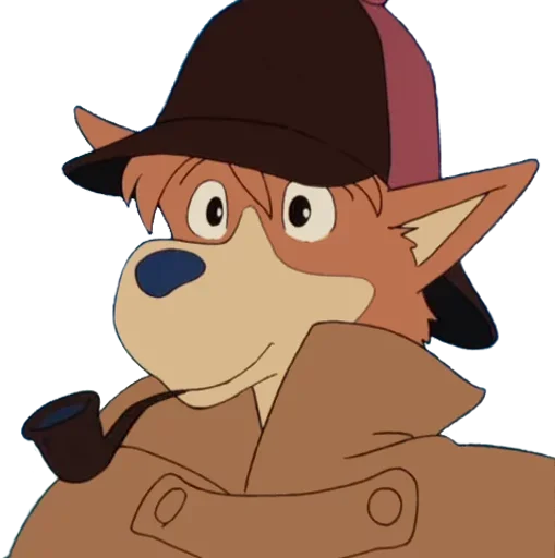 Стикерпак Sherlockhound для Telegram — скачать