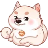 😏 Эмодзи «Шиба» для Telegram